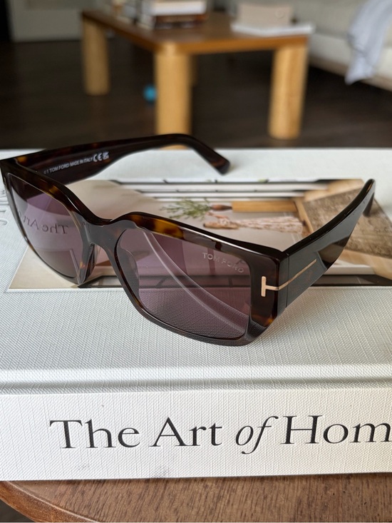 Tom Ford Accessories - Tom Ford Silvano-02 TF989 52Y Havana Square Sunglasses 56mm